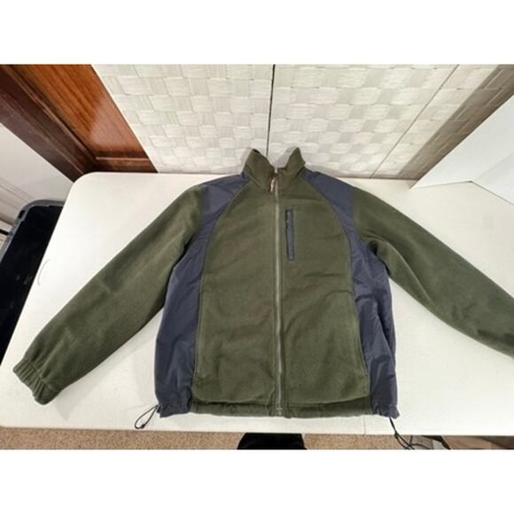 "L.L. Bean" RARE!! Reversible Mens Jacket SZ XL Reg. Fleece And Nylon Raincoat - Picture 13 of 16